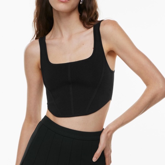Aritzia Sculpt Knit Bustier Tank - Size M. Brand new! - Picture 5 of 5